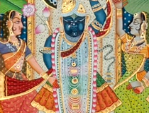 Artist Mahesh Vaishnav Painting
