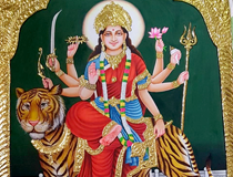 Hindu God Goddess Painting
