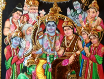 Ram Darbar Painting