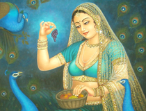 Traditional Ladies Painting